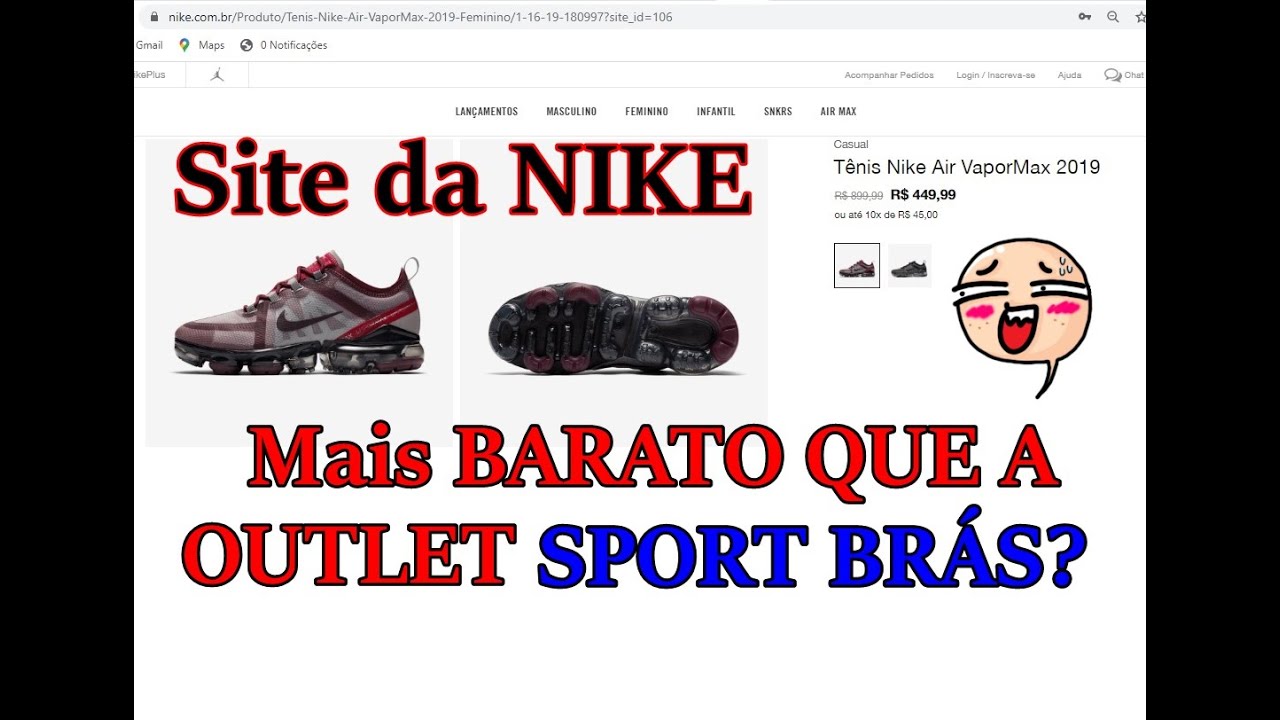 sites de tenis originais
