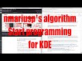 Nmariusps algorithm start programming for kde  january 2023  f7e859a0