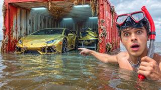 I Opened a Shipping Container We Found Lost at Sea! | Brent Rivera Update