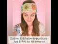 40 Granny Square Patterns for just $19.99!