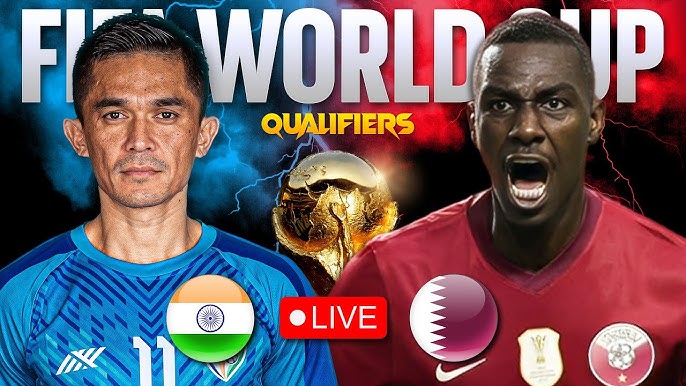 India Vs Qatar LIVE Watch along | FIFA World Cup 2026 Qualifiers Live |  Asian Champions is here