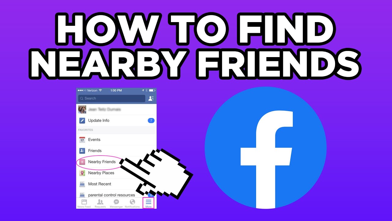 How To Find Nearby Friends On Facebook (2023)