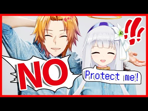 "Will you protect me?" - Shirayuri Lily, Seto Miyako, Kanda Shoichi (ViViD/Nijisanji)[ENG SUB]