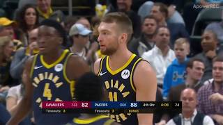 Domantas Sabonis 17 PTS/ 8 REB/ 3 AST Full Highlights | Pacers vs Cavaliers 2018.12.18 NBA Season