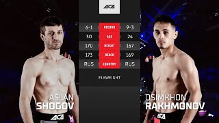 картинка: ACA 124: Аслан Шогов vs. Осимхон Рахмонов | Aslan Shogov vs. Osimkhon Rakhmonov