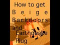How to get Beige Backdoors and Earthquake Plug in Find The Plugs