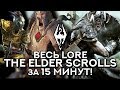 ВЕСЬ ЛОР/LORE THE ELDER SCROLLS ЗА 15 МИНУТ!