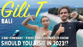 Bali to Gili T (Trawangan). 🇮🇩 Costs, activities, what you need to know before going.