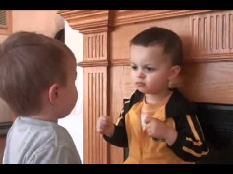 Cute Little Kid Friendly Fight