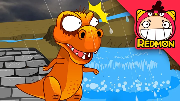 Here comes the rain (2) | Dinosaurs Story | dinosa...