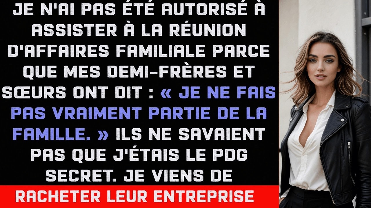 « Elle ne fait pas vraiment partie des nôtres. » C'est la phrase que j'ai lue sur mon écran, un mardi après-midi ordinaire, dans les messages d'un groupe auquel je n'étais pas censée avoir accès....