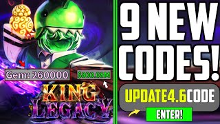 ✓4 NEW CODES✓ALL CODES🔥6 WORKING CODES for 🔥KING LEGACY