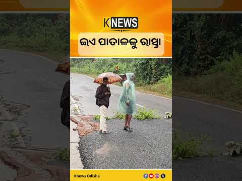 ଲକ୍ଷ୍ମୀପୁର ବ୍ରିଜ୍ ରାସ୍ତାରେ ବିରାଟ ଗାତ #knewsodisha
