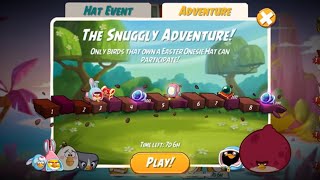 Angry Birds 2: The Snuggly Adventure Level 3 Pass + Level 4 Fail + Snatchy Piggy On Tower Of Fortune