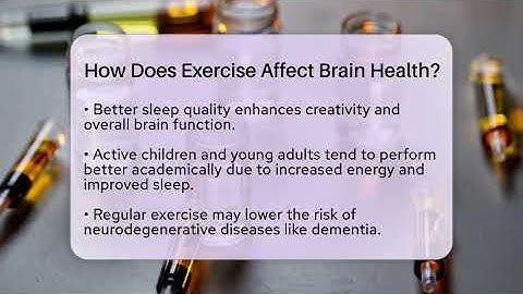 How Does Exercise Affect Brain Health? - Inside Body Image