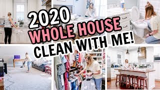 2020 WHOLE HOUSE CLEAN WITH ME | EXTREME CLEANING MOTIVATION | Amy Darley