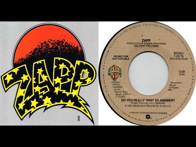 洋楽 Bapt/ no answer ISRAELITES:Zapp - Do You Really Want An Answer 1982 {Extended