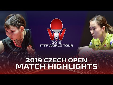 Kasumi Ishikawa vs He Zhuojia | 2019 ITTF Czech Open Highlights (1/4)