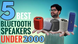 Best Bluetooth Speakers Under 2000 