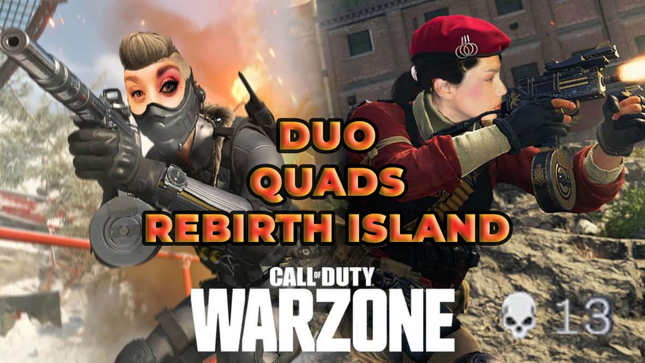 Duo Quads In Rebirth Island w/ BreZilla - YouTube
