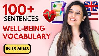 How to Talk About Illness and Health in English || 100+ Medical Vocabulary Words (Free PDF)