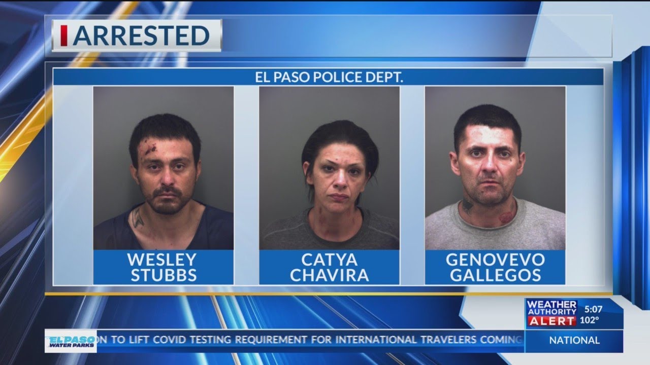 3 arrested after leading police in a vehicle and foot chase - YouTube