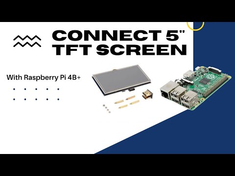 5 inch TFT Screen with Raspberry PI 4B Running DietPi OS - YouTube