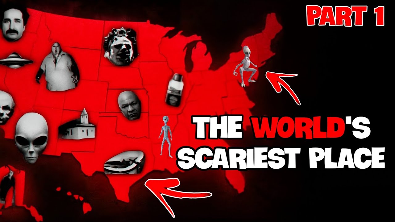 50 Creepiest Mysteries from 50 U.S. States | True Crime, Paranormal, and Unsolved Legends | PART 1