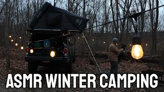 Early Winter Truck Camping With Our Tacomas (ASMR, GFC Camper/Topper, Midwest USA) by Brenan Greene 423 views 4 months ago 8 minutes, 16 seconds