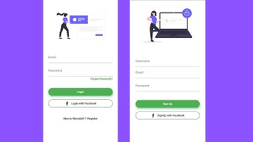 Simple Login & Logout Page in Flutter - Flutter UI Speed Code