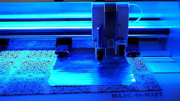 KNK Force - Using the Embossing Tool on Aluminum