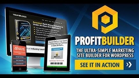 WP Profit Builder Review Create Any Type of Website in 60 Seconds Best Landing Page Builder 2017