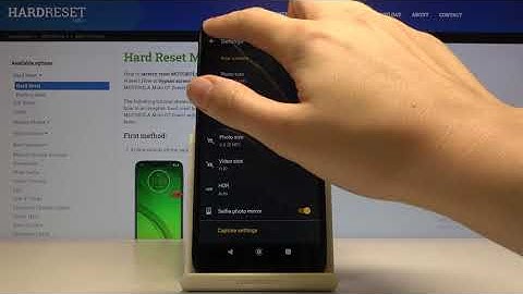 How to Change Photo Resolution in MOTOROLA Moto G7 Power – Camera Resolution