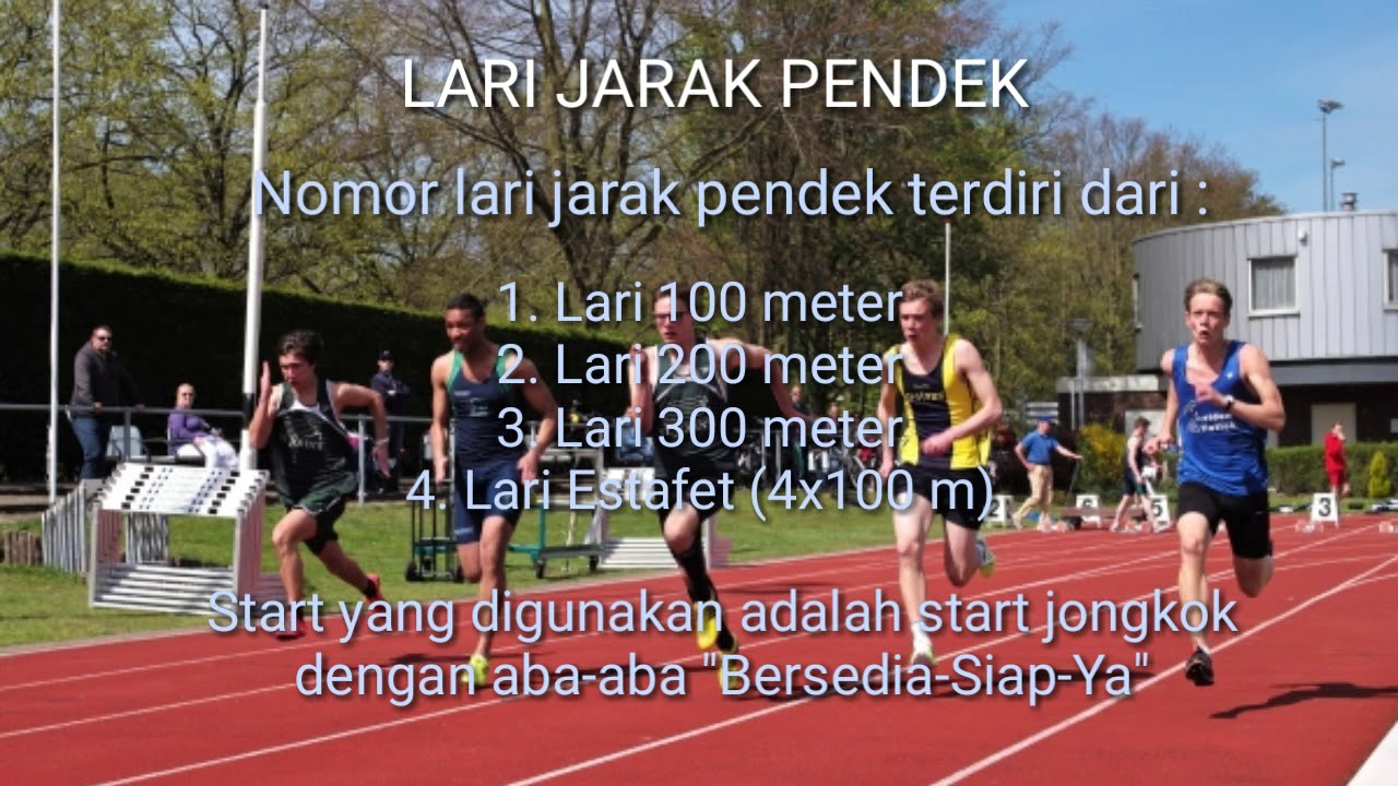 Teknik lari jarak pendek YouTube