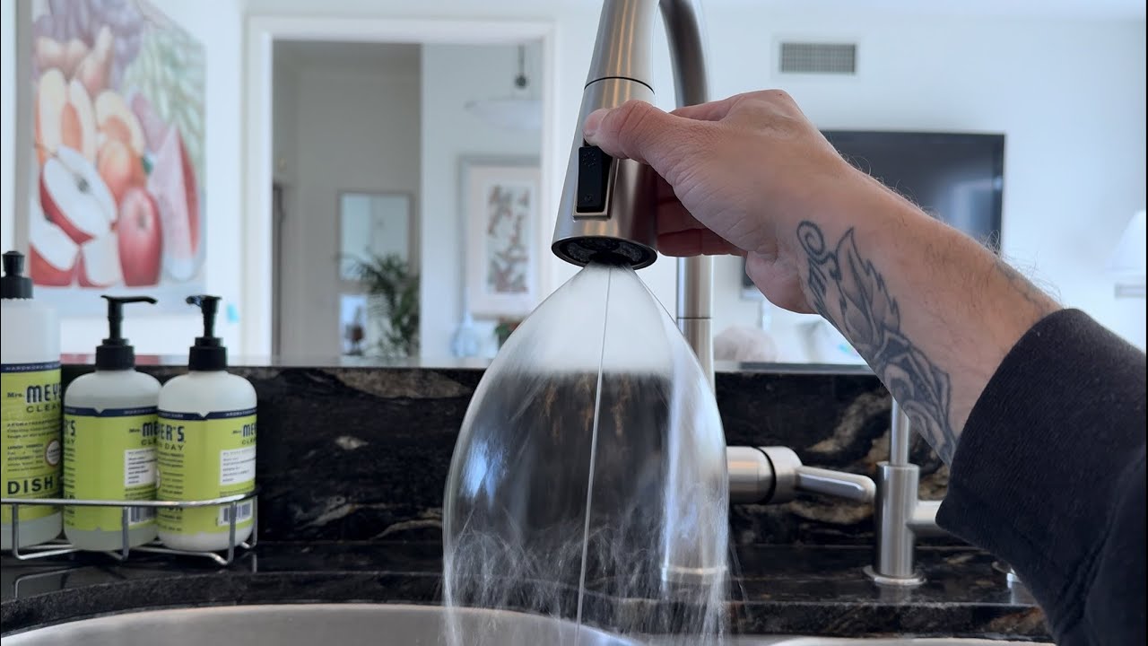Replacing Kitchen Faucet & Backflow Test | Day in the Life | Service ...