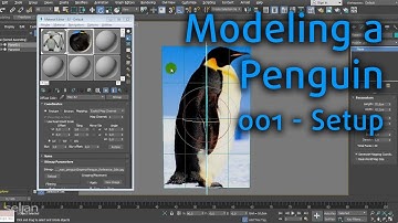 MS3D | 3dsmax | Modeling a Penguin | 001 Setup