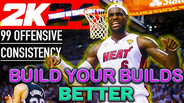 How To Get 99 Offensive Consistency 2K24