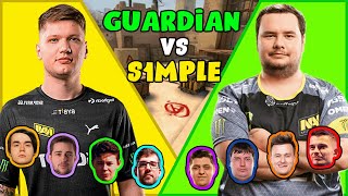 S1mple vs Guardian and Dosia - Fpl Csgo Stream Battles