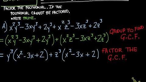 5-5 “Solving Polynomial Equations”