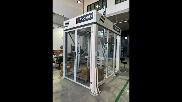 Automated Cartesian Palletizer for Production Lines