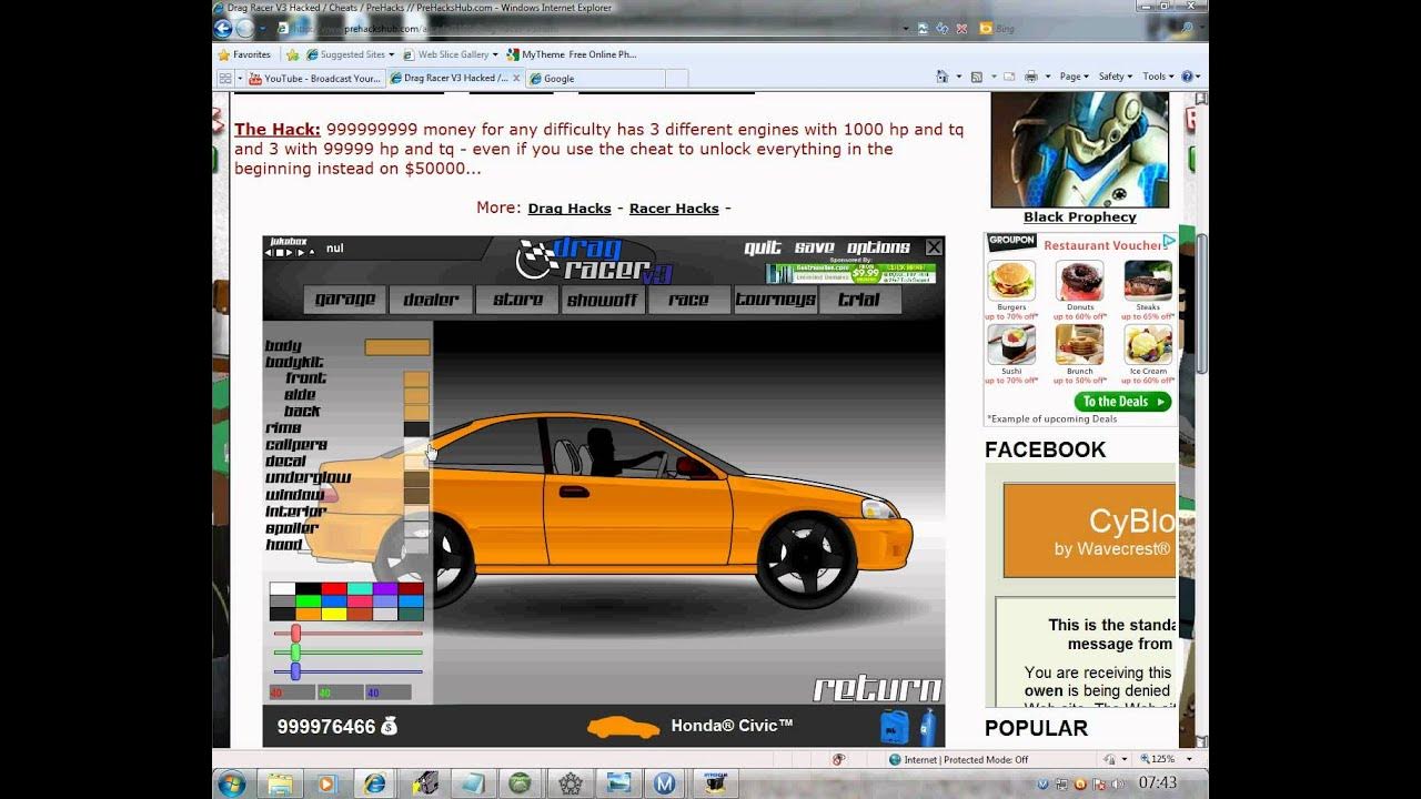 DRAG RACER V3 (EPIC CAR DESIGN) YouTube