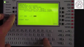 Notifier Onyx 3030 walktest mode