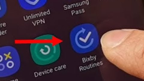 Galaxy S10 / S10+: How to Add / Remove Bixby Routines in App Screens