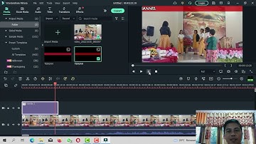 Cara membuat Running Text / Tulisan Berjalan dengan Wondershare Filmora 11