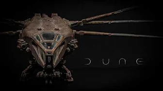 "Dune" Harkonnen Ornithopter, Meng 1/72 scale model build