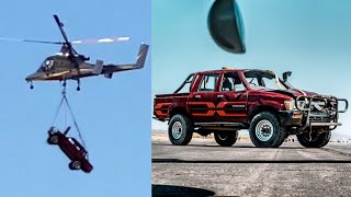 Toyota Hilux Gets Dropped 10,000ft (HILUX TEST #4)