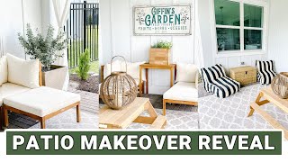 EXTREME DIY Patio Makeover | Summer Patio Decor | Outdoor Decorating ideas | Family Friendly Patio