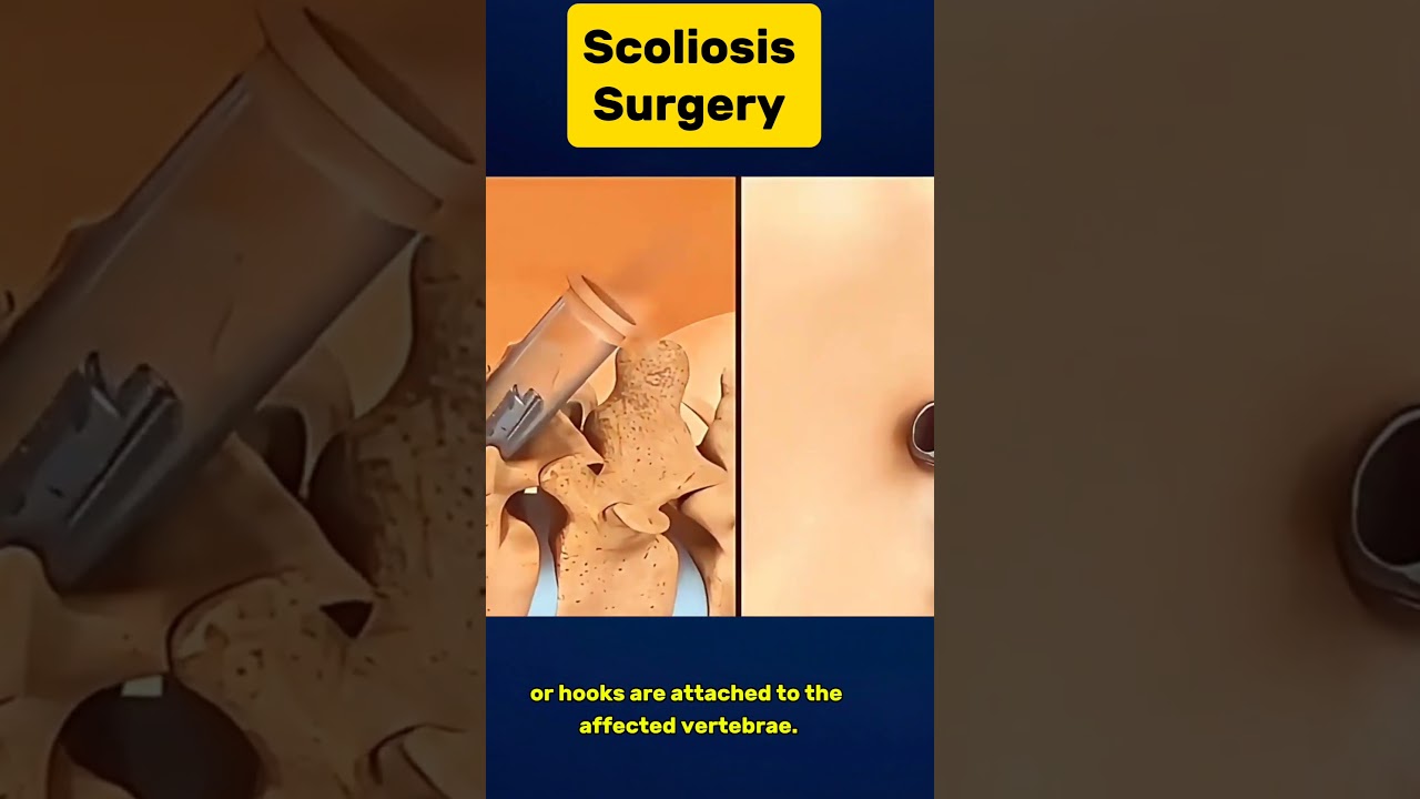 "🩺 The Surgery That Changes Lives ❤️ Scoliosis Explained" 