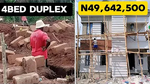Quantity of Materials, Price of materials, Cost of Labour for Building 4bedroom Duplex in Nigeria