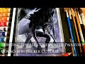 ニッカー絵具「ペインターズガッシュ」でエイリアン・クィーンを描く Painting  The Alien Queen with Painter's Gouache by NICKER COLOUR